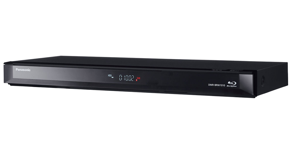 リコモン付き！新品HDD1TBへ交換！Panasonic DMR-BRW1020 レコーダー  
