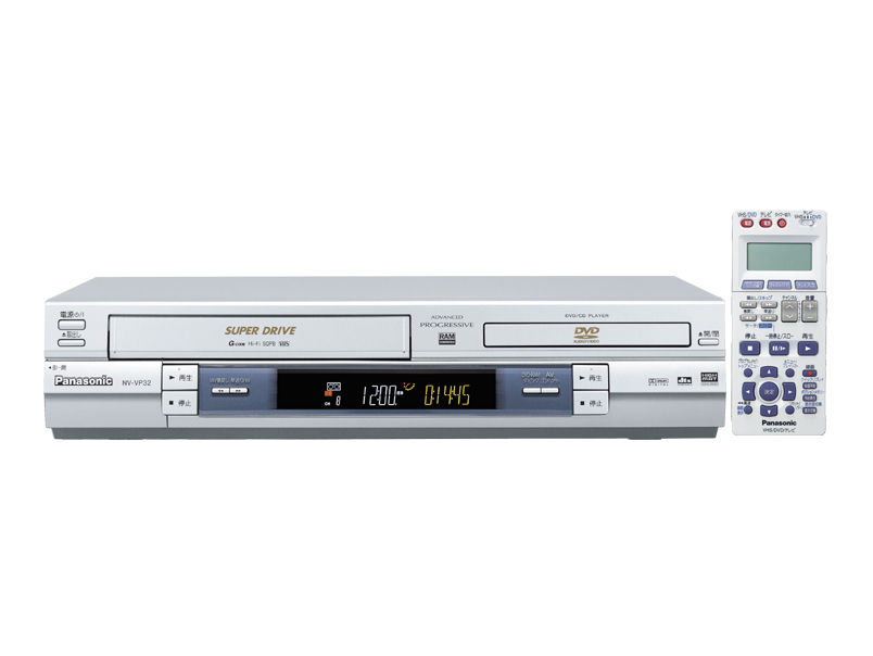 概要 DVDプレーヤー一体型ビデオデッキ NV-VP32 | ブルーレイ／DVD  