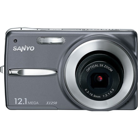 新品未使用品！SANYO デジタルカメラ DSC-X1250 概要 デジタルカメラ DSC-X1250(S) | デジタルカメラ（三洋