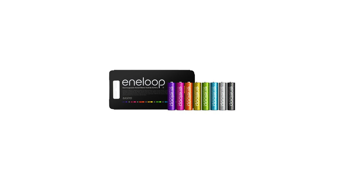 概要 eneloop：充電式ニッケル水素電池 HR-3UTGA-8SL