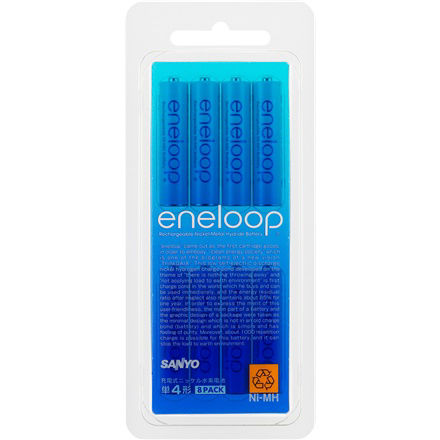 HR-4UTG-8BP 概要 - eneloop：充電式ニッケル水素電池（単4形