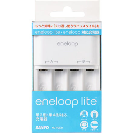概要 単3形・単4形兼用充電器 NC-TGL01 | エネループ/電池 概要 単3形・単4形兼用充電器 NC-TGL01 | エネループ/電池