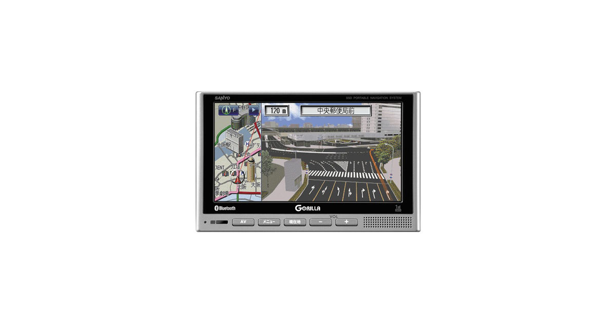 【美品】Panasonic パナソニック ポータブルSDカーナビゲーション NV-BD600DT 概要 - ワンセグチューナー内蔵 SSDポータブル