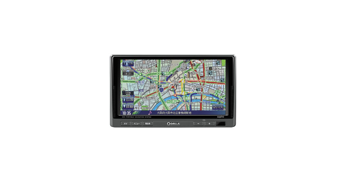 概要 ワンセグチューナー内蔵 SSDポータブルナビゲーション