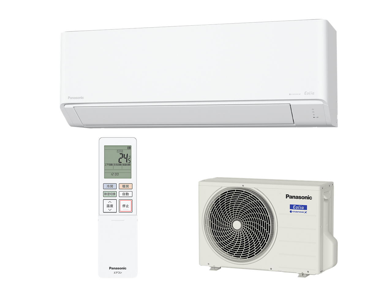 概要 インバーター冷暖房除湿タイプ ルームエアコン CS-J406D2