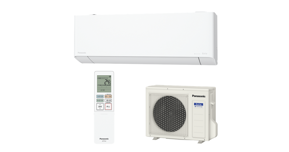概要 インバーター冷暖房除湿タイプ ルームエアコン CS-TX256D