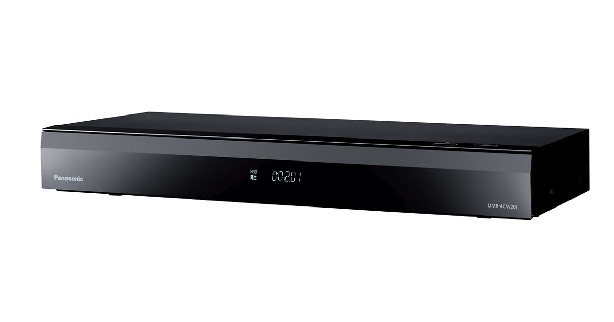 PanasonicブルーレイディスクレコーダーDMR-4CW200 読み替える 