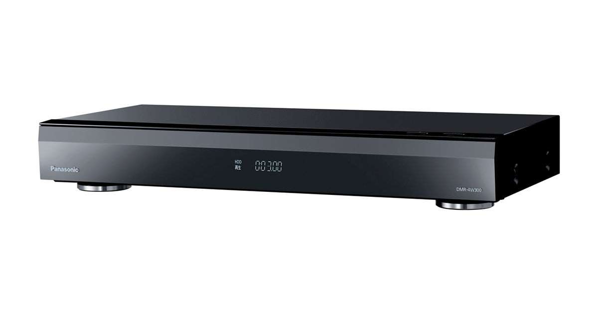 プレーヤー Panasonic DMR-4W300 BLACK - プレーヤー 