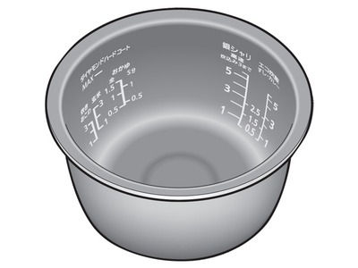 ARE50-L461 概要 - 内釜 | 消耗品・別売品 | Panasonic