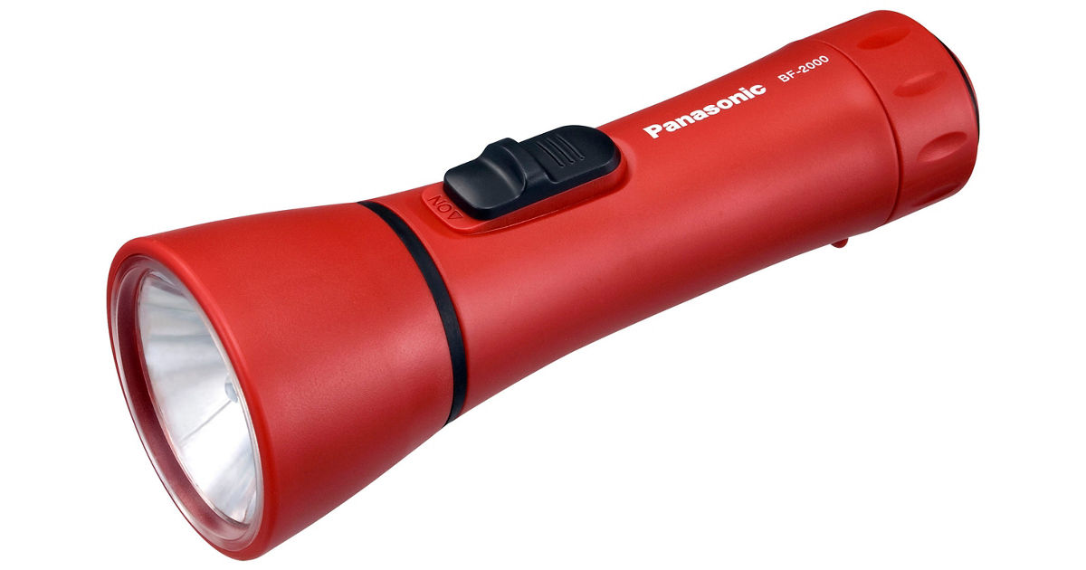 National 懐中電灯 オレンジ色　2台 概要 キャンドル懐中電灯(単2電池2個用) BF-2000F | LEDライト（懐中