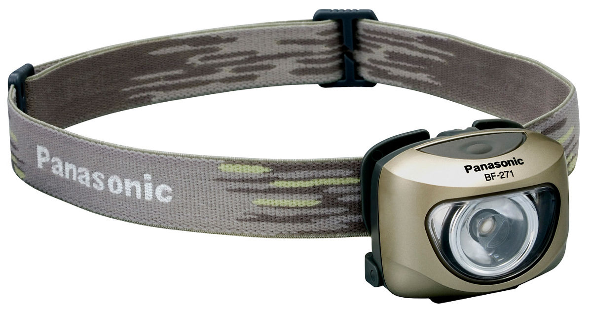 概要 ワイドパワーLED防水ヘッドランプ(電球色) BF-271P | LEDライト