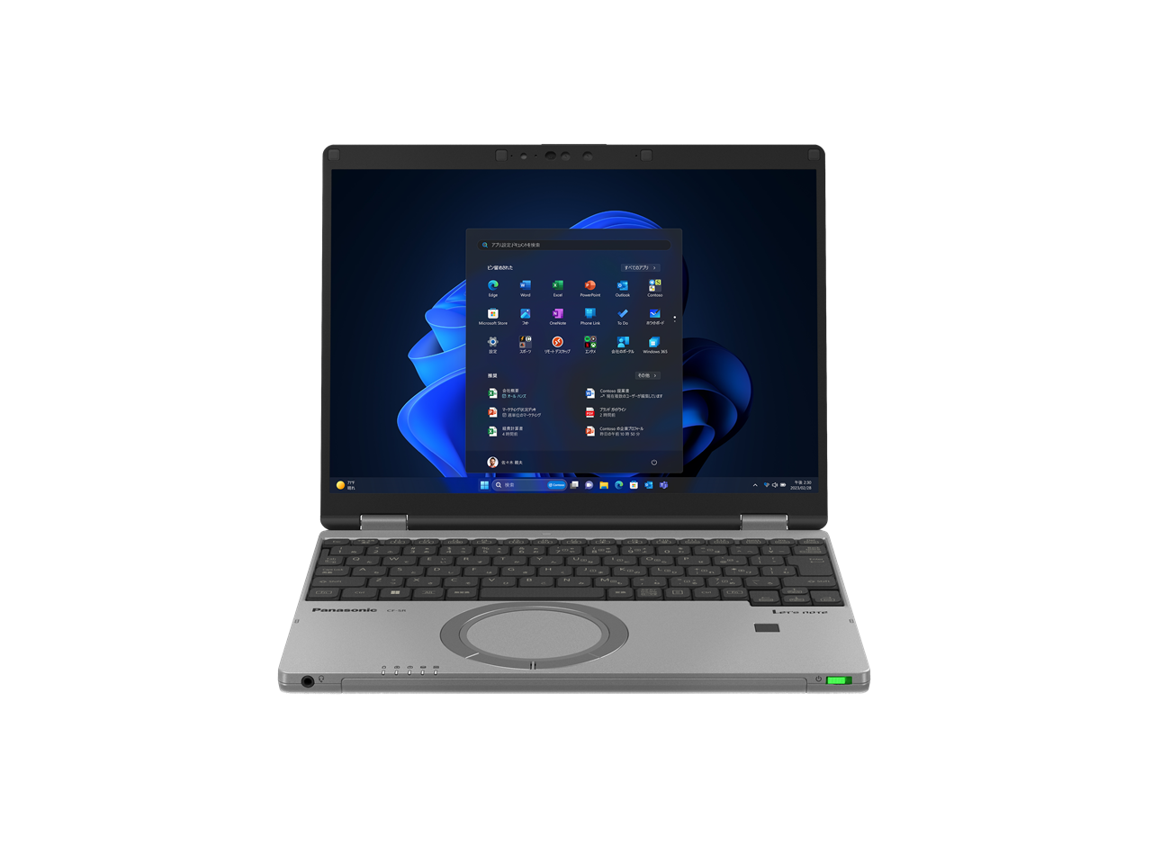 Panasonic - ANN　pana CF-SR4GDTCR　新品 概要 SRシリーズ（第13世代インテル®CPU搭載 12.4型（3：2比率