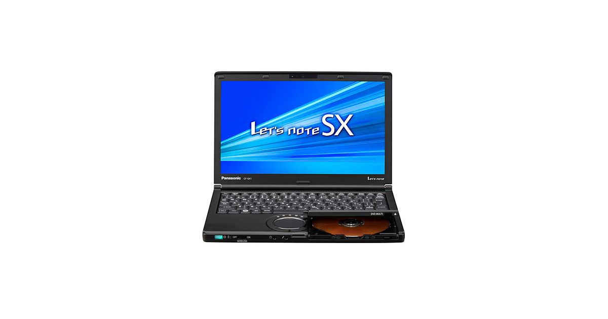 概要 ノートパソコン(エントリーモデル ブラック) CF-SX1WEWHR