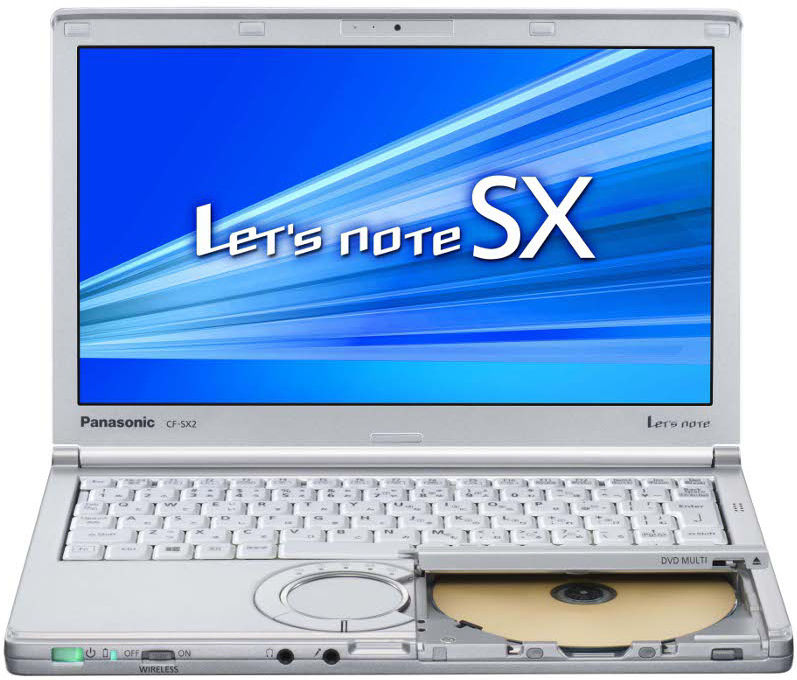 【動作確認済】　レッツノート　CF-SX2AEPBR バッテリー付き 動作確認済】 レッツノート CF-SX2AEPBR バッテリー付き