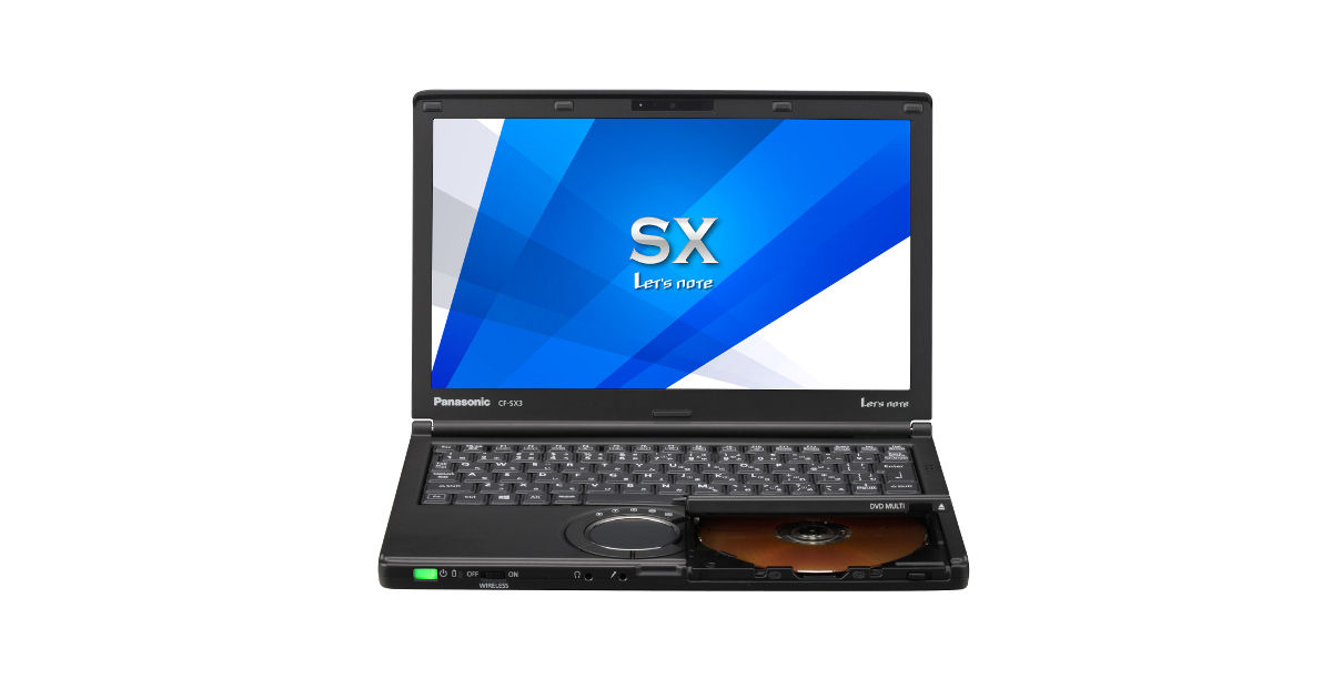 CF-SX3TETBR 概要 - ノートパソコン（i7、SSD、ブラックモデル