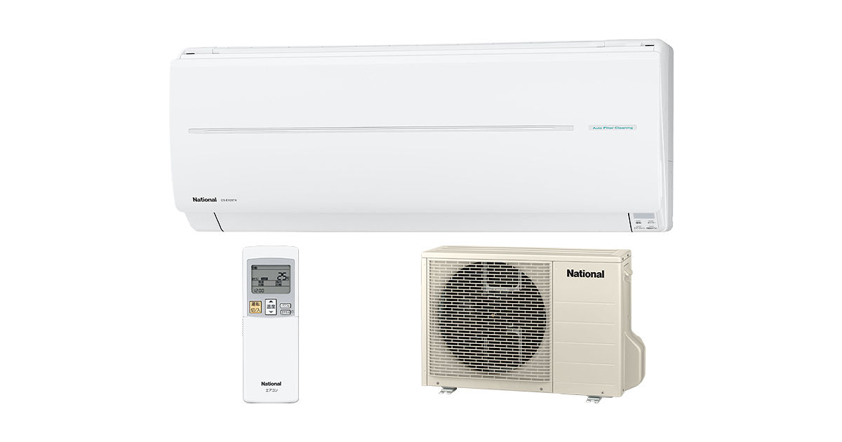 概要 インバーター冷暖房除湿タイプ ルームエアコン CS-EX407A2