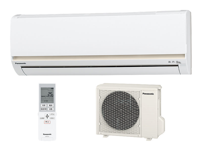 2010年製 Panasonic ルームエアコン CS-220CW-W パナソニック＞EXシリーズ：2010年ルームエアコン徹底比較