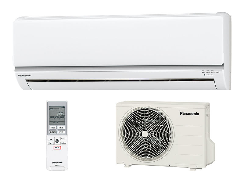 Panasonic エアコン室外機 CU-B281CG2 CS-V281C2 概要 - インバーター冷暖房除湿タイプ ルームエアコン