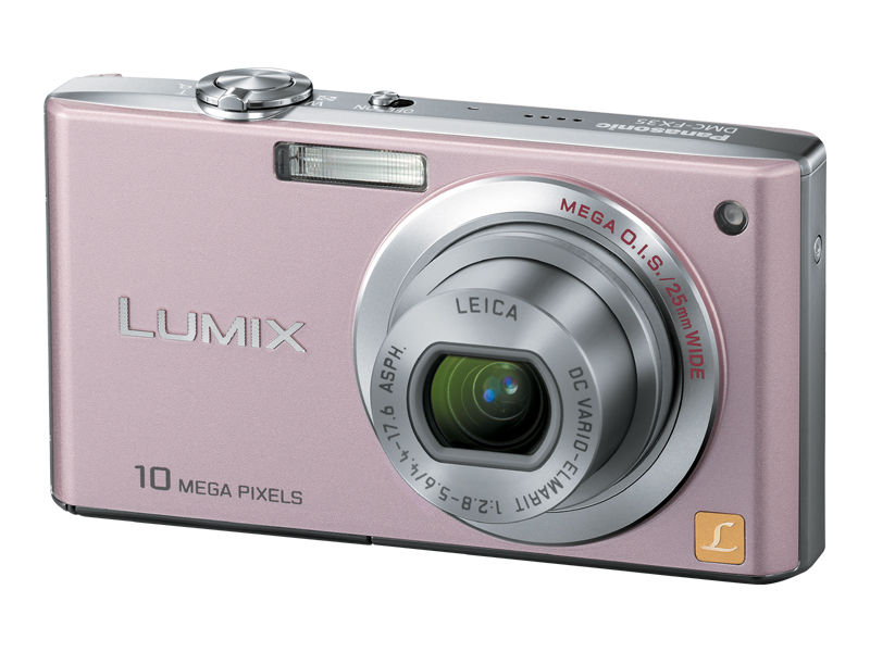 ☆Panasonic LUMIX DMC-FX35 望ましく ピンク デジカメ 箱付き