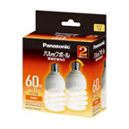 概要 パルックボール D15形 E17口金 2個入 電球色 EFD15EL11EE172T