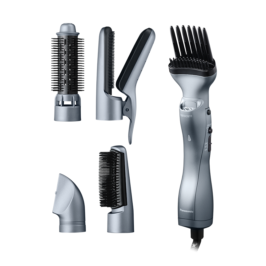 Panasonic EH-KN99 ナノケア ブラシヘアアイロン箱付き 概要 くるくるドライヤー ナノケア EH-KN99 | ヘアケア