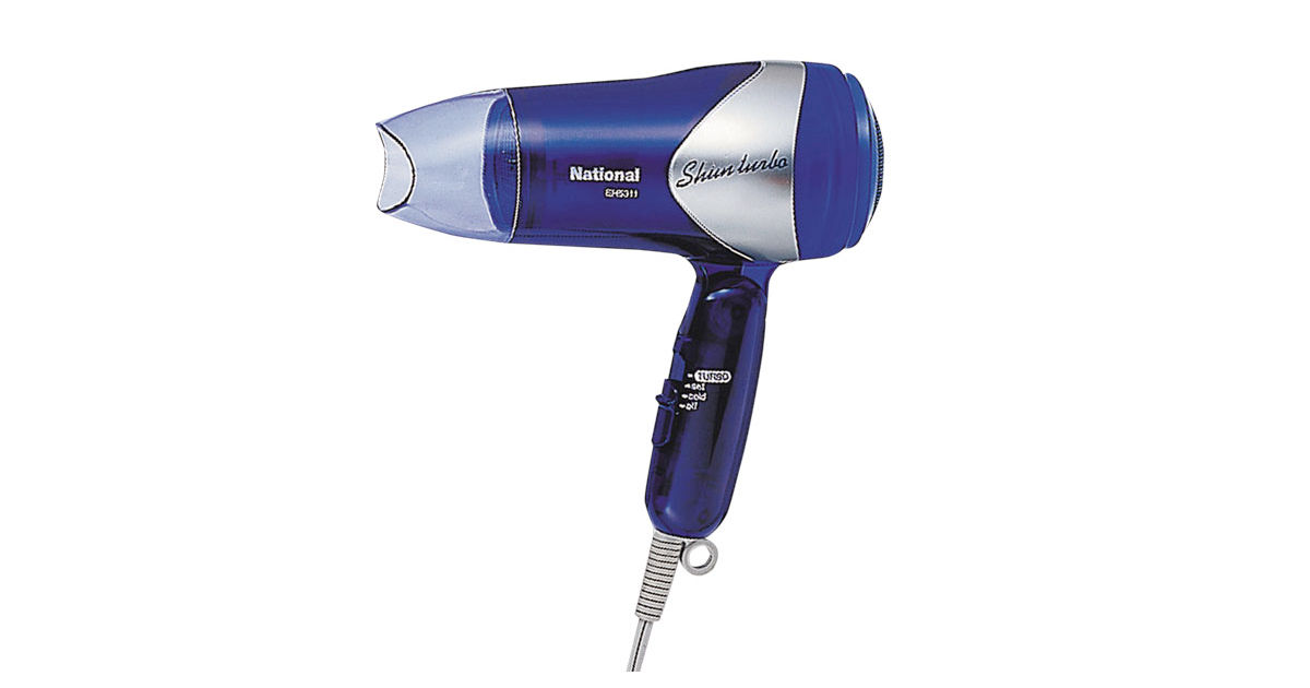 National turbory 1200 ヘアドライヤー（わたしの思い出家電