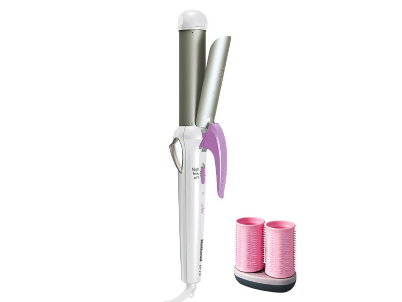 押切もえさんコラボ★ナショナル　カールアイロン＆ホットカーラーセット 押切もえさんコラボ☆ナショナル カールアイロン＆ホット