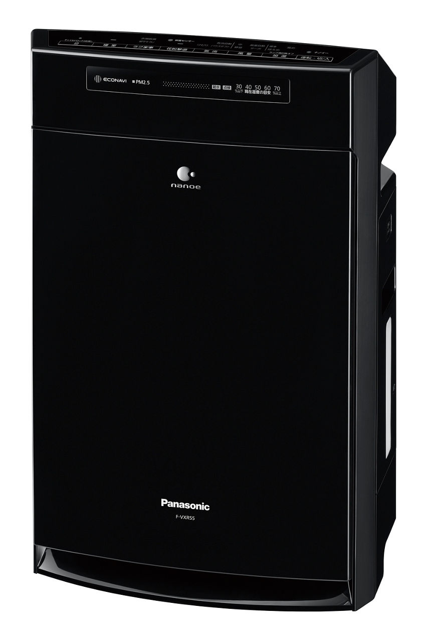 Panasonic 加湿空気清浄機 ナノイーX・エコナビ F-VC55XR-W