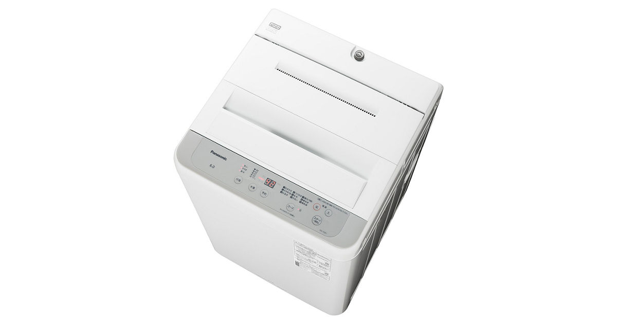 未使用に近い極上品❗Panasonic 洗濯機 NA-F6B1 おも 6kg 2023 