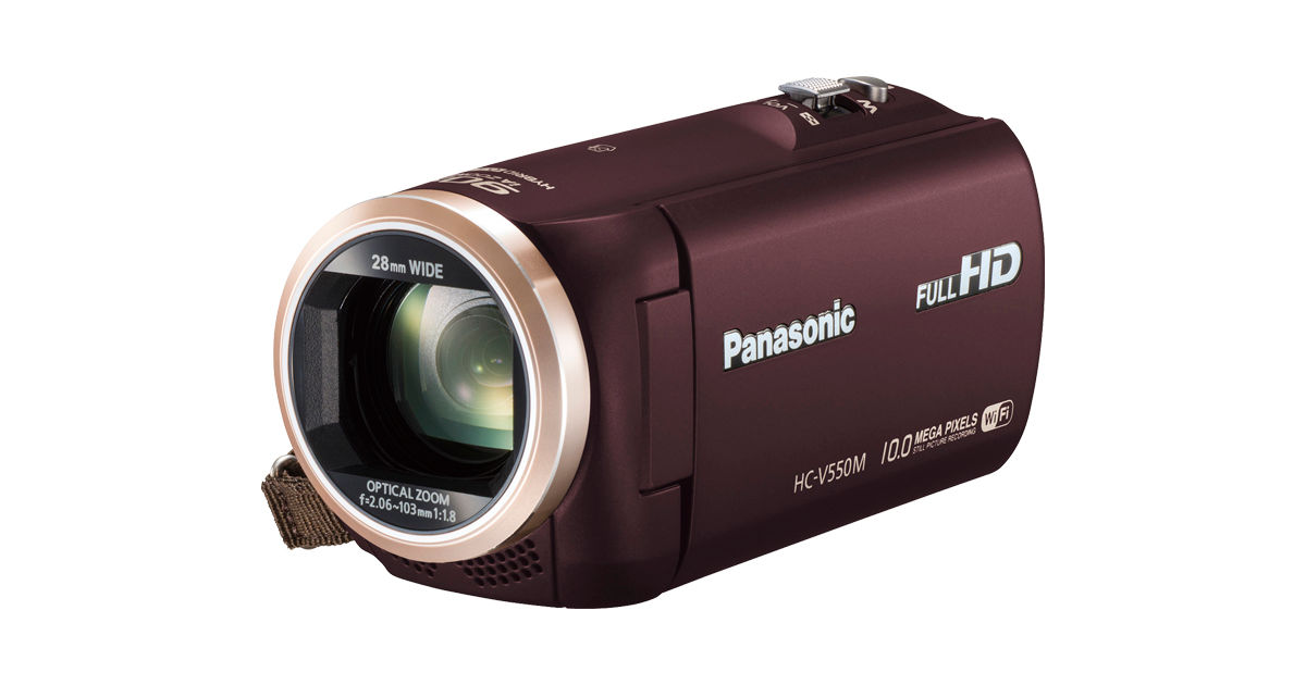 概要 デジタルハイビジョンビデオカメラ HC-V550M | デジタルビデオカメラ | Panasonic