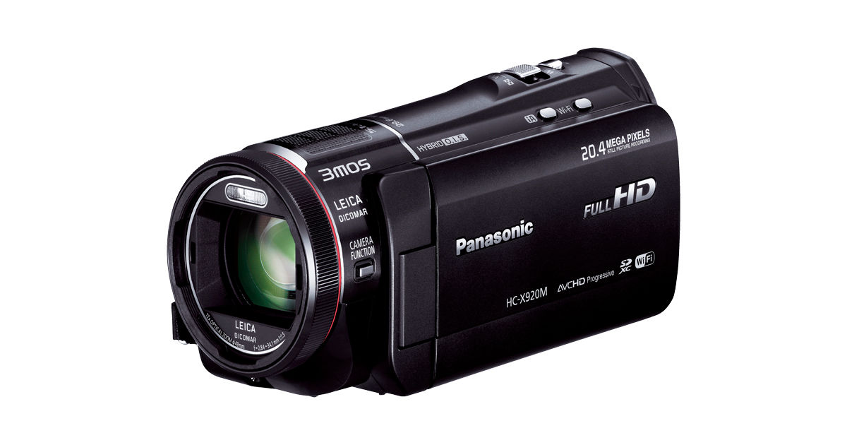 概要 デジタルハイビジョンビデオカメラ HC-X920M | デジタルビデオカメラ | Panasonic