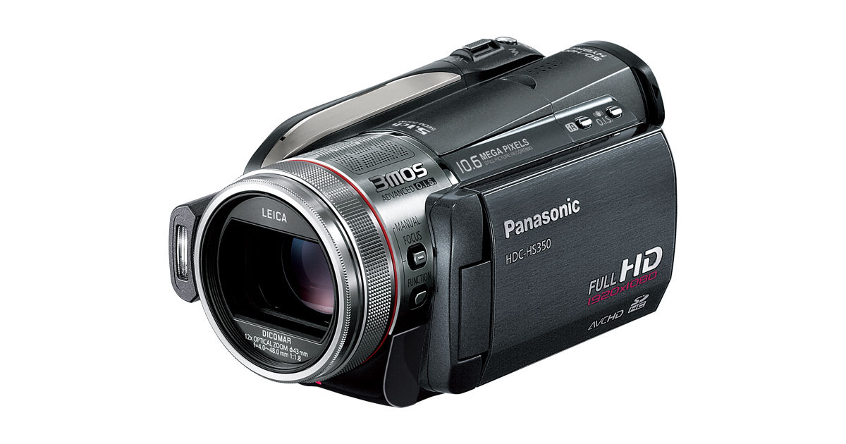 概要 デジタルハイビジョンビデオカメラ HDC-HS350 | デジタルビデオカメラ | Panasonic