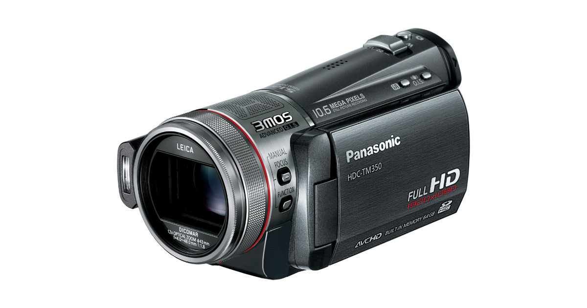 概要 デジタルハイビジョンビデオカメラ HDC-TM350 | デジタルビデオカメラ | Panasonic