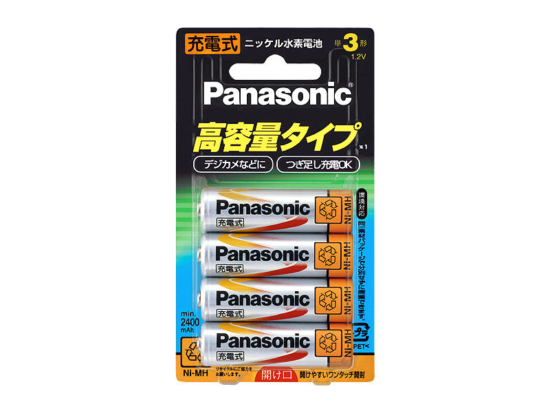 panasonic 単三ニッケル水素電池&充電機 楽天市場】ニッケル水素電池 単3 パナソニックの通販