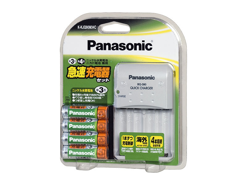 KーZAN桐電動リール(右仕様)+Panaニッケル水素電池充電器+単三1個 senastyle_cas-452