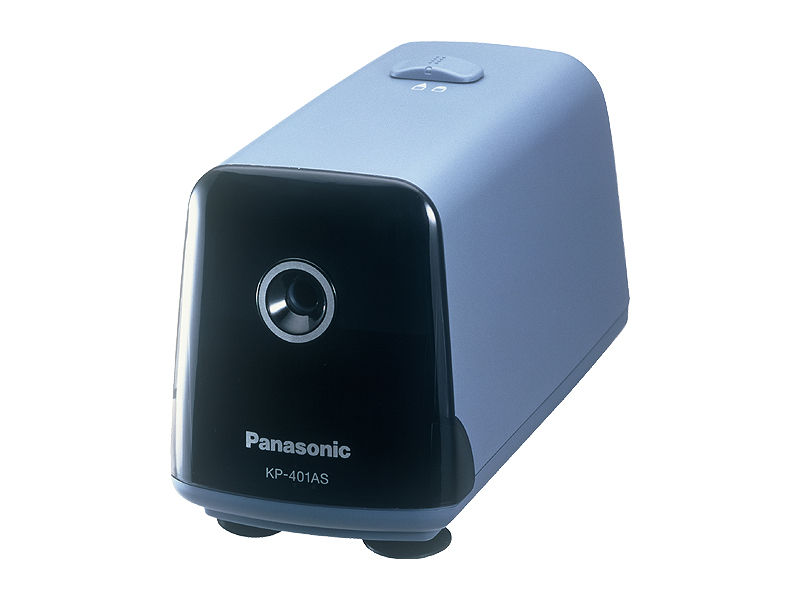 稀少未使用/生産完了品●Panasonic 電気鉛筆削り KP-401AS 電動 概要 スタイリッシュシャープナー KP-401AS | 文具用品 | Panasonic