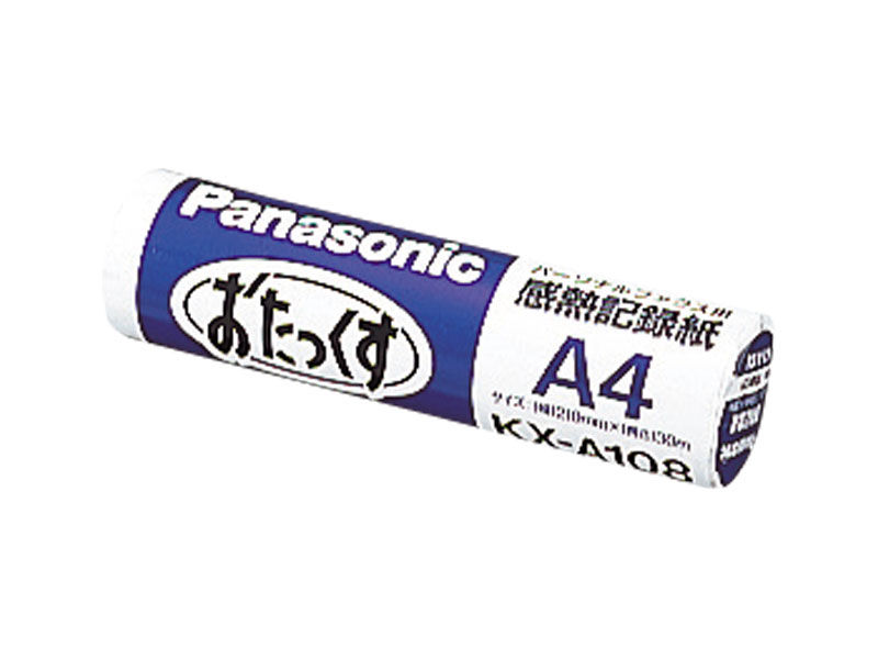 KX-A108 概要 - 感熱記録紙 | 消耗品・別売品 | Panasonic