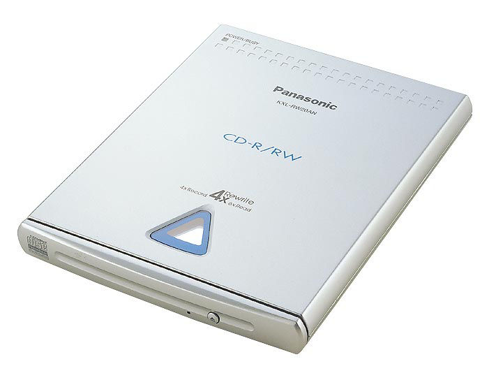 未使用 Panasonic ポータブルDVD-ROM&CD-R/RWドライブ◇型番 KXL-CB20AN