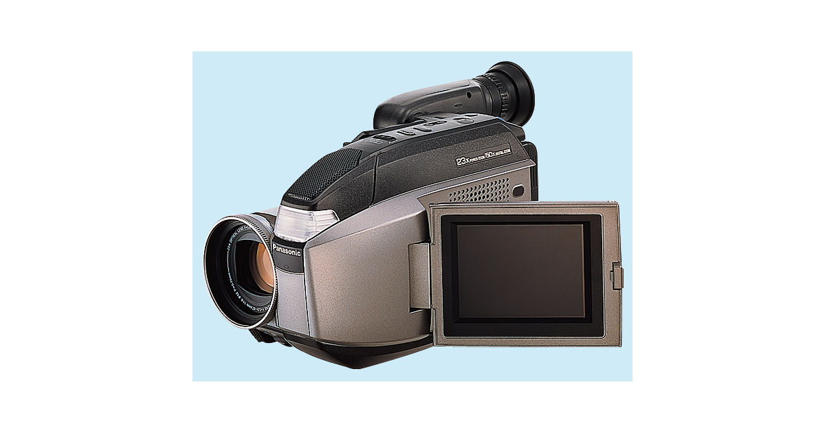 Panasonic 希少 VHS-C ビデオカメラ NV-A20 パナソニック VHS-C ビデオカメラ NV-S9 - メルカリ