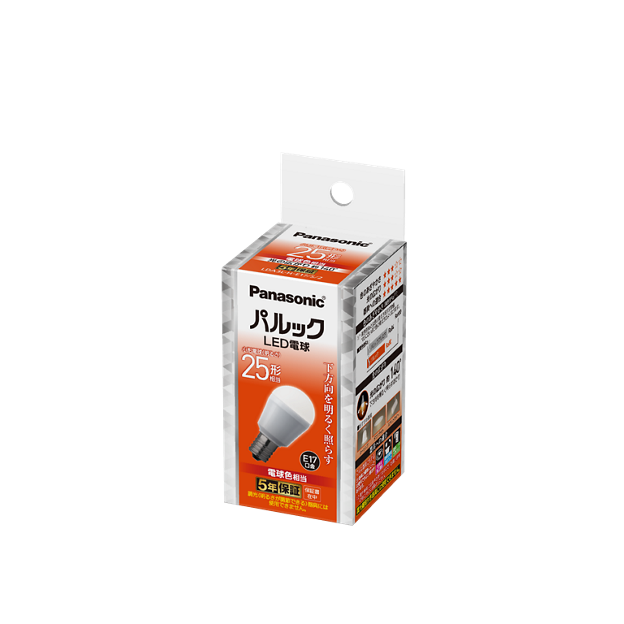 購入 パルック LED電球 2.9W（電球色相当） LDA3LHE17S2 | LED電球