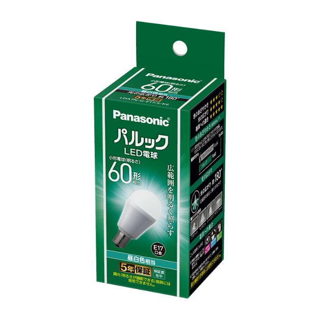 LDA7NGE17SK6 購入 - パルック LED電球 6.9W（昼白色相当） | LED電球