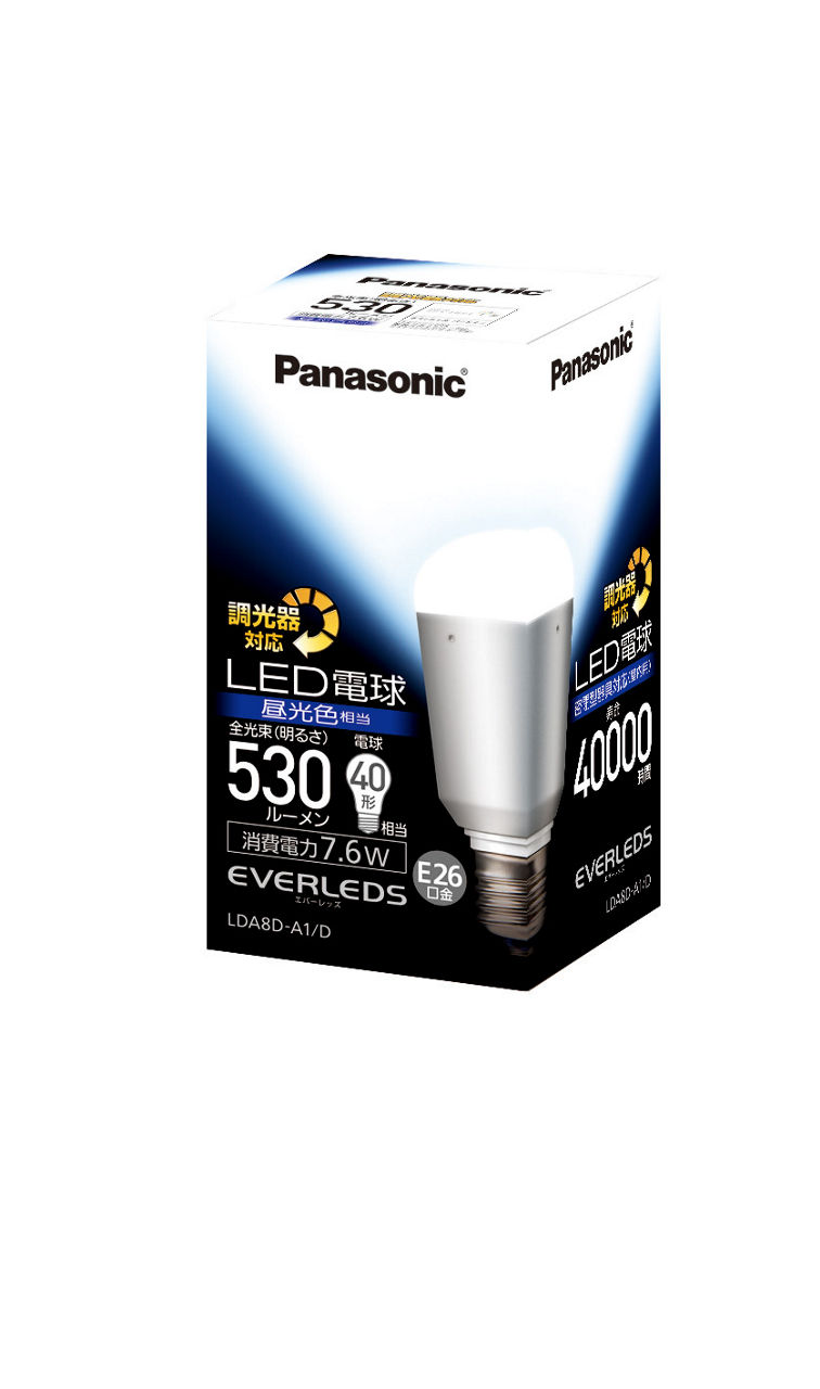 Panasonic ごつい LDA6D-E17/D LED電球エバーレッズ