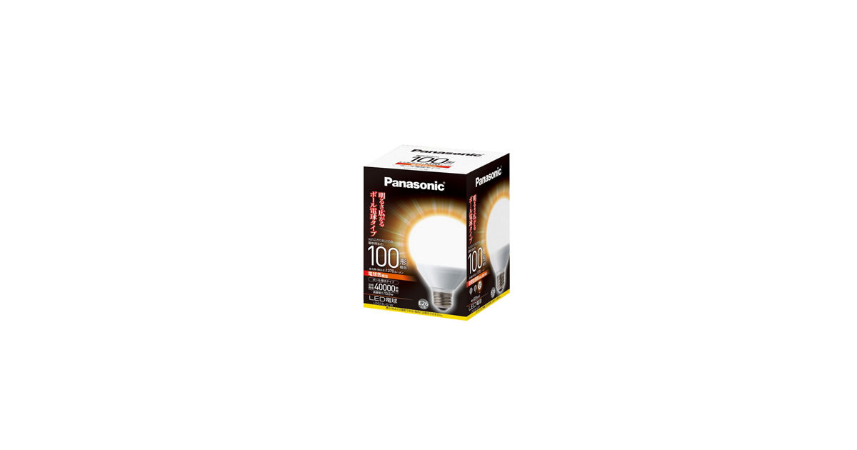 Panasonic LDG13L-G/W 4個セット Panasonic（パナソニック） LED電球｜LDG11LG95W｜[通販