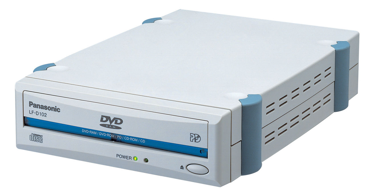 サポート ＤＶＤ－ＲＡＭドライブ（片面２．６ＧＢ） LF-D102JD | パソコン周辺機器 | Panasonic