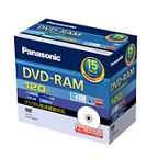 LM-AF120LW15 概要 - 片面120分 4.7GB DVD-RAMディスク(15枚パック