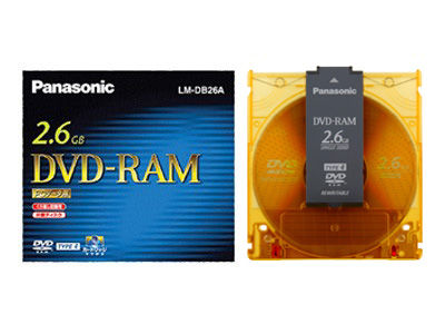 概要 DVD－RAMディスク（カートリッジ付き・2．6GB片面） LM