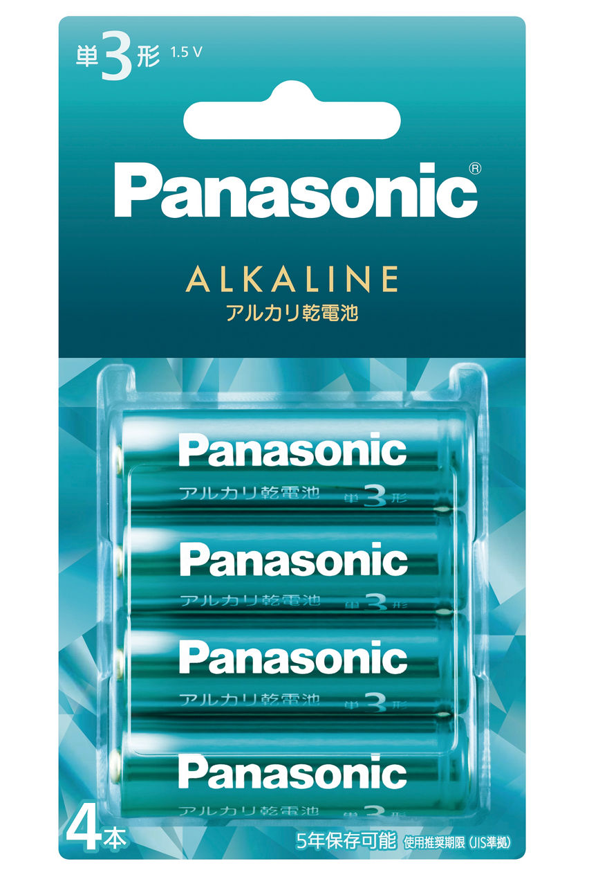 概要 カラーアルカリ乾電池単3形4本パック LR6LJG/4B | 電池・モバイル