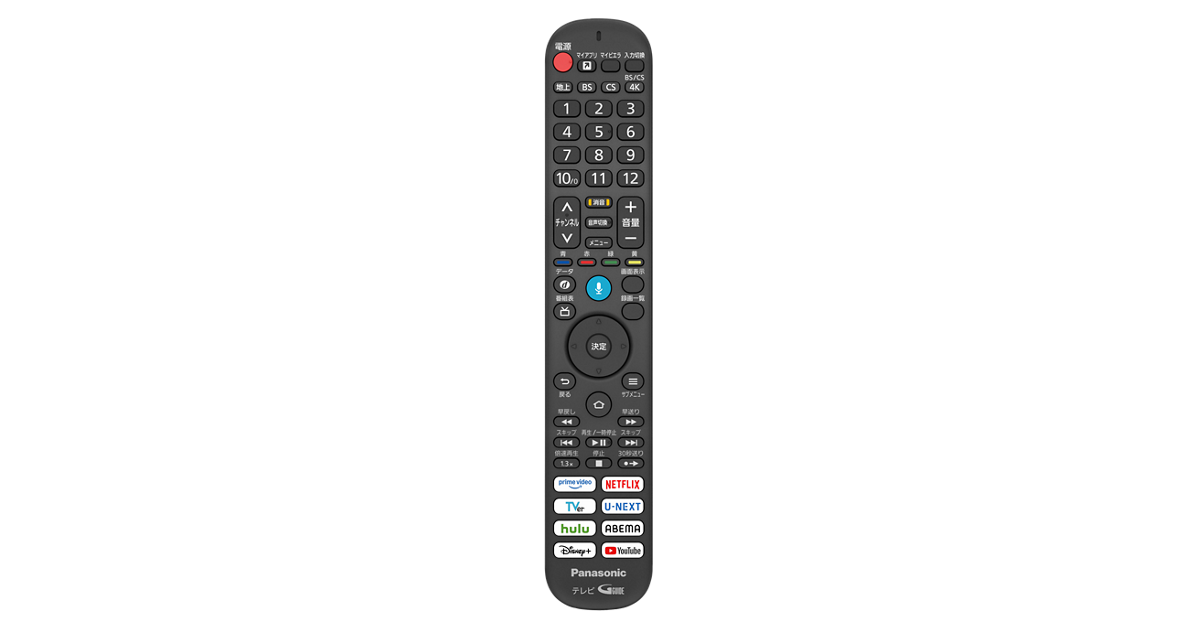 概要 リモコン N2QBYA000087 | 消耗品・別売品 | Panasonic