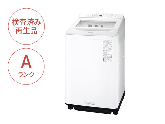 概要 【Panasonic Factory Refresh】全自動洗濯機 NA-FA12V3WD-A