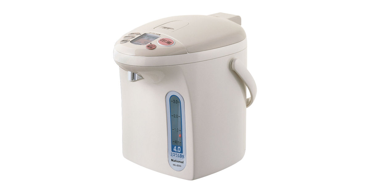 概要 ミネラル浄水ジャーポット NC-JD40 | ジャーポット | Panasonic